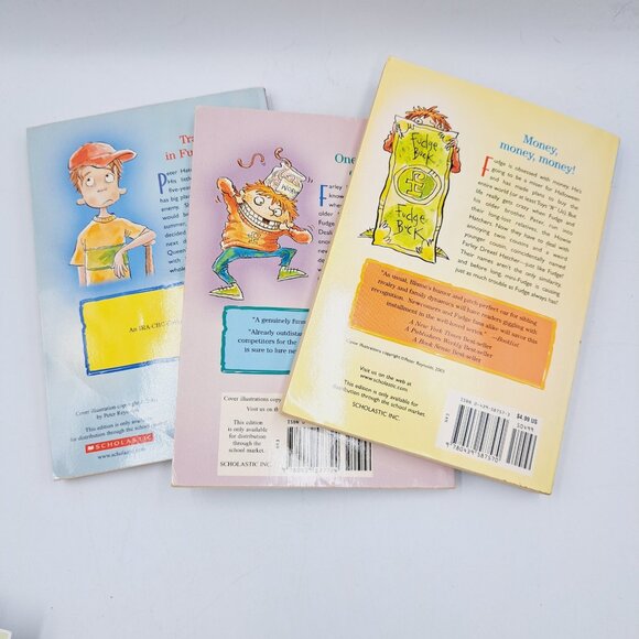 Box Of Fudge 3 Books From Judy Blume: Fudge-A-Mania, Superfudge, Double Fudge - Picture 5 of 13